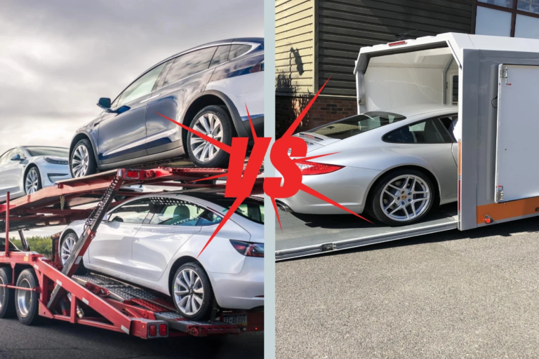 Auto transport vehicle delivery