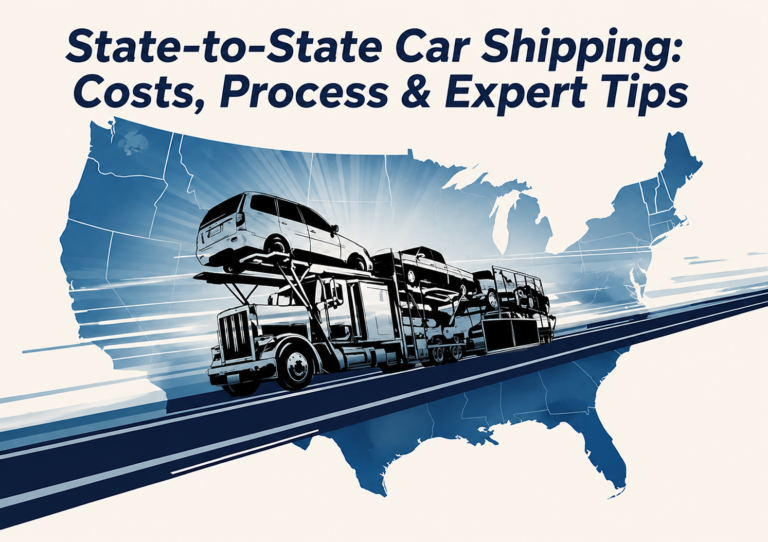 Professional car shipping service